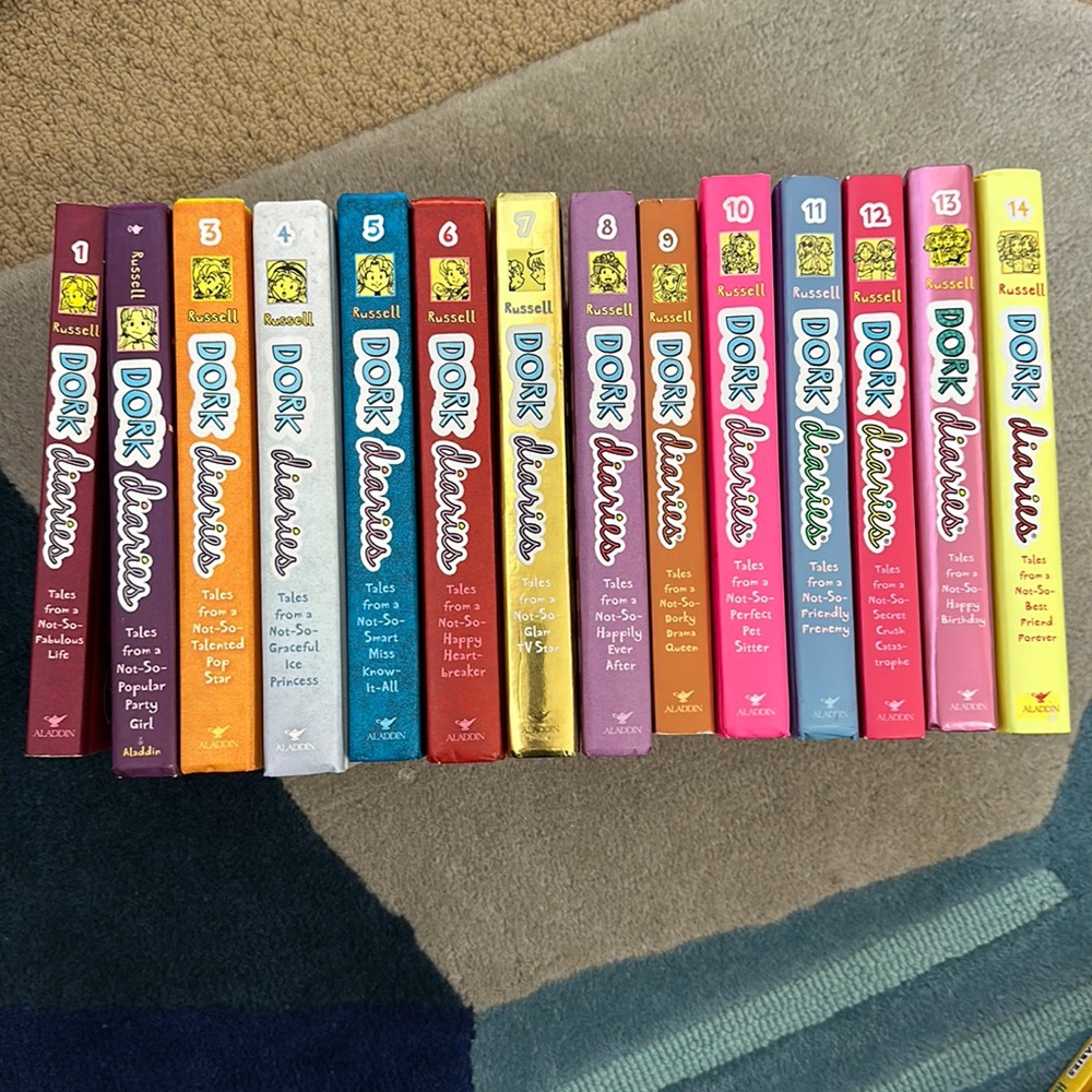 Dork Diaries 1-14 Full Set